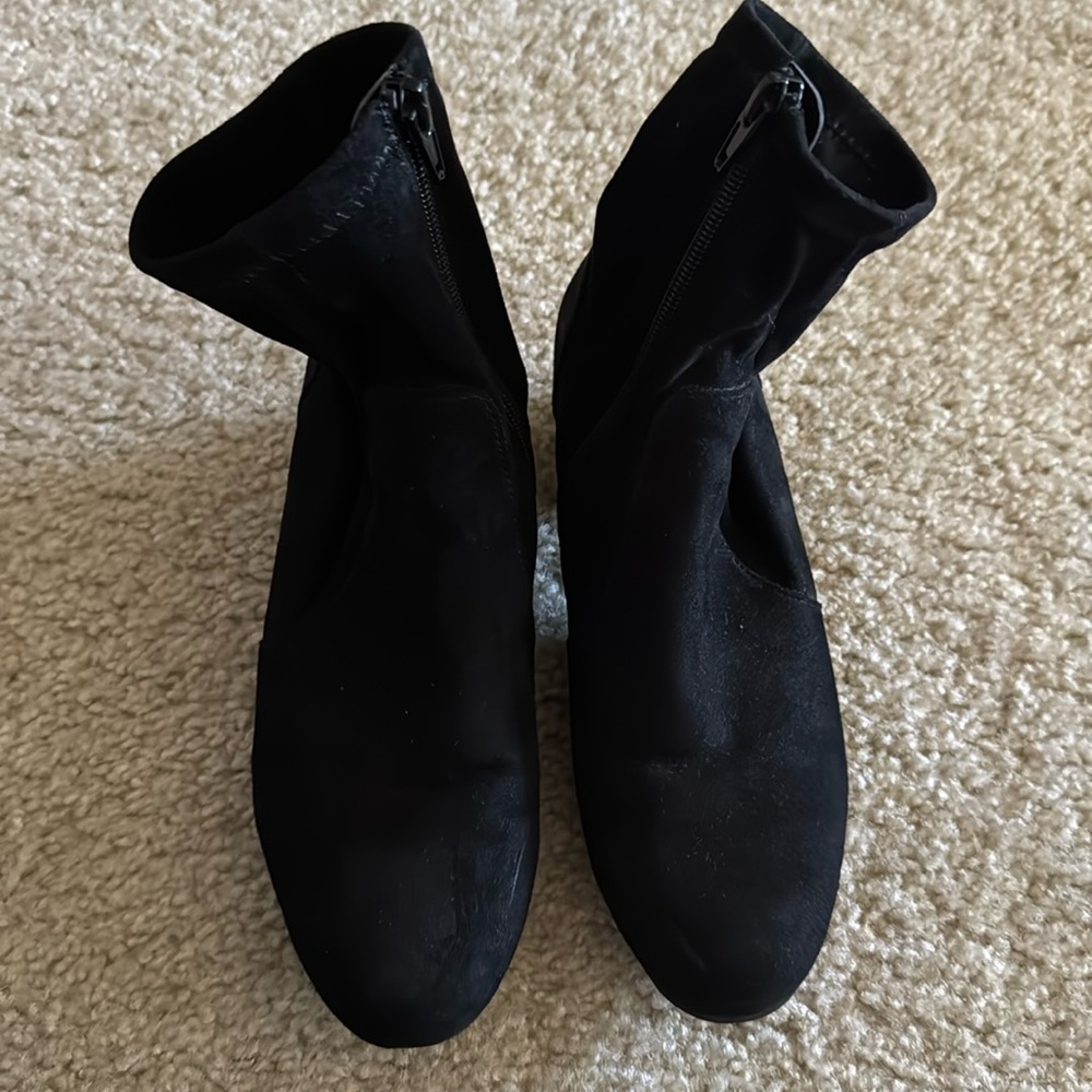 Naturalizer Black Ankle Boots